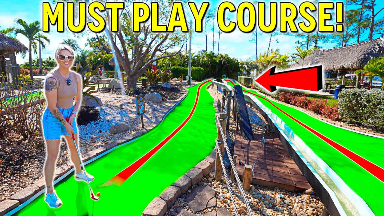 The World’s LONGEST Mini Golf Hole! – Must Play Course! The World's LONGEST Mini Golf Hole! - Must Play Course!