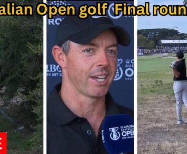 Australian Open golf: Final round leaderboard, news from Royal Melbourne