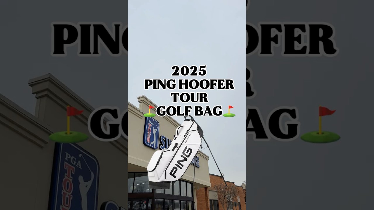 NEW 2025 Ping Hoofer Tour Bag NEW 2025 Ping Hoofer Tour Bag