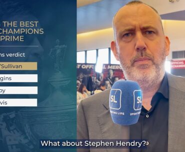 RANKING THE BEST SNOOKER PLAYERS OF ALL TIME!