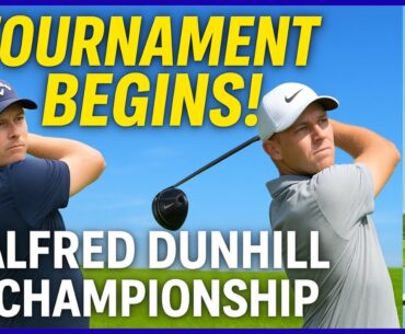 Alfred Dunhill Championship 2025 | Royal Johannesburg Action Begins |ROUND 1