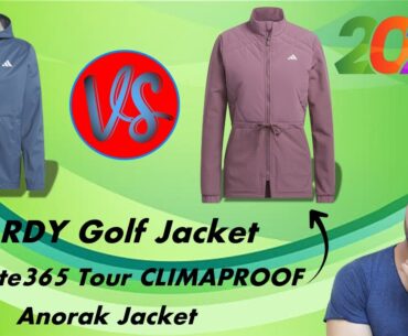 Women’s RAIN.RDY Golf Jacket vs  Women’s Ultimate365 Tour CLIMAPROOF Anorak Jacket Comparison