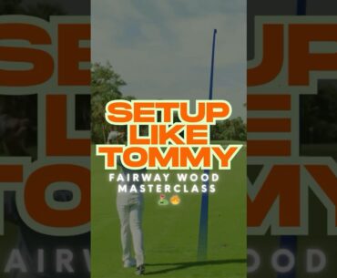Tommy Fleetwood’s Fairway Wood Setup is PURE 🔥 #1 Pro Tip #golfshorts #shortsvideo #golf