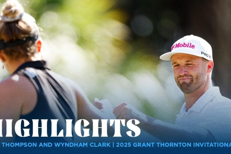 Lexi Thompson and Wyndham Clark Highlights | 2025 Grant Thornton Invitational Rd. 1