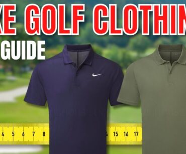 Nike Golf Clothing Size Guide: What Size Should I Buy?