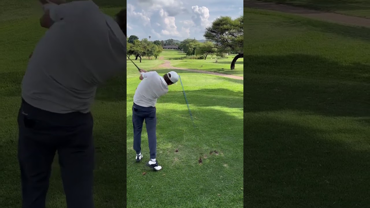 Hate it when you run out of tees actually split the fairway with this one #golf #golftrickshot #gol Hate it when you run out of tees actually split the fairway with this one #golf #golftrickshot #gol