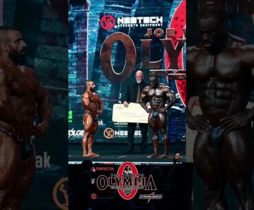 SAMSON DAUDA WINNING MOMENT MR OLYMPIA 2024🔥