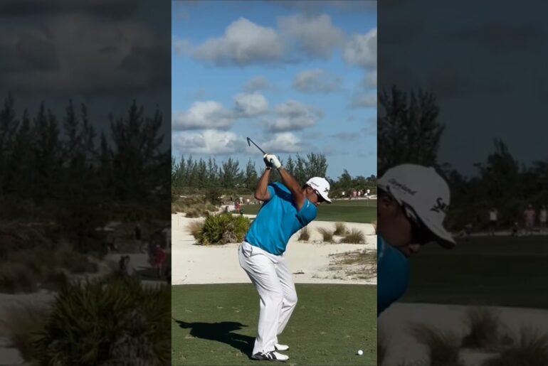 hideki matsuyama swing!
