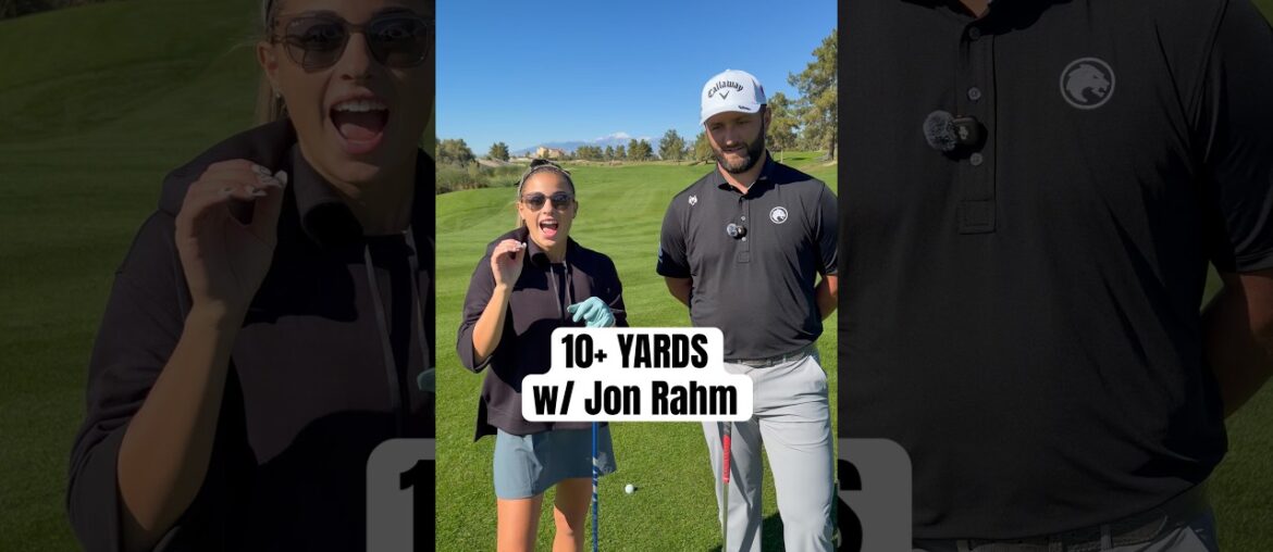 How To Hit 10+ YARDS Further W/ Jon Rahm