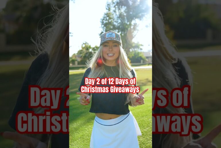 Day 2 of 12 Days of Christmas Giveaways! Check out IG for details #holidaygiveaway #golf