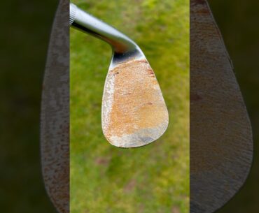 GROOVELESS Wedges Actually Spin MORE?  #golf #golfswing #golfaddicts