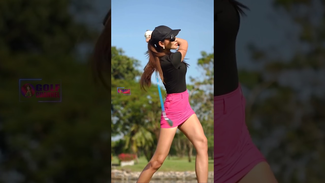Amazing Golf Swing you need to see | Golf Girl awesome swing | Golf shorts | Praeitsara Pukawanuch Amazing Golf Swing you need to see | Golf Girl awesome swing | Golf shorts | Praeitsara Pukawanuch