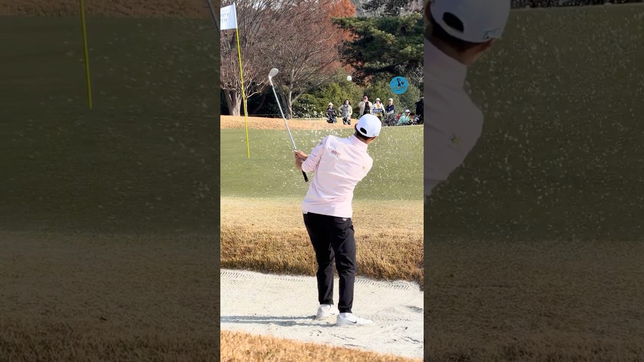 벙커샷도 명품 💖 #김효주 벙커샷도 명품 💖 #김효주