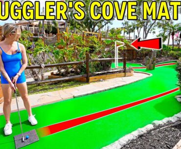 The Smuggler's Cove Indian Shores Mini Golf Match!