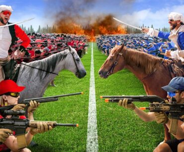 100 Person Airsoft Battle Royale