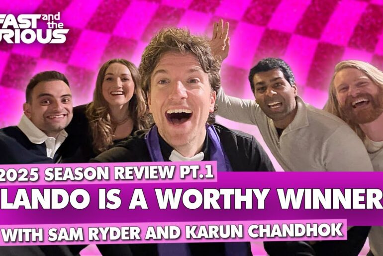 2025 Formula 1 Season Review LIVE! | Part 1 | End Of Season Party w/ Sam Ryder and Karun Chandhok