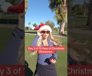 Day 3 of 12 Days of Christmas Giveaways! Go check my IG for details #giveaway #golf