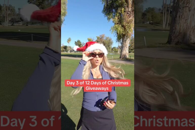 Day 3 of 12 Days of Christmas Giveaways! Go check my IG for details #giveaway #golf