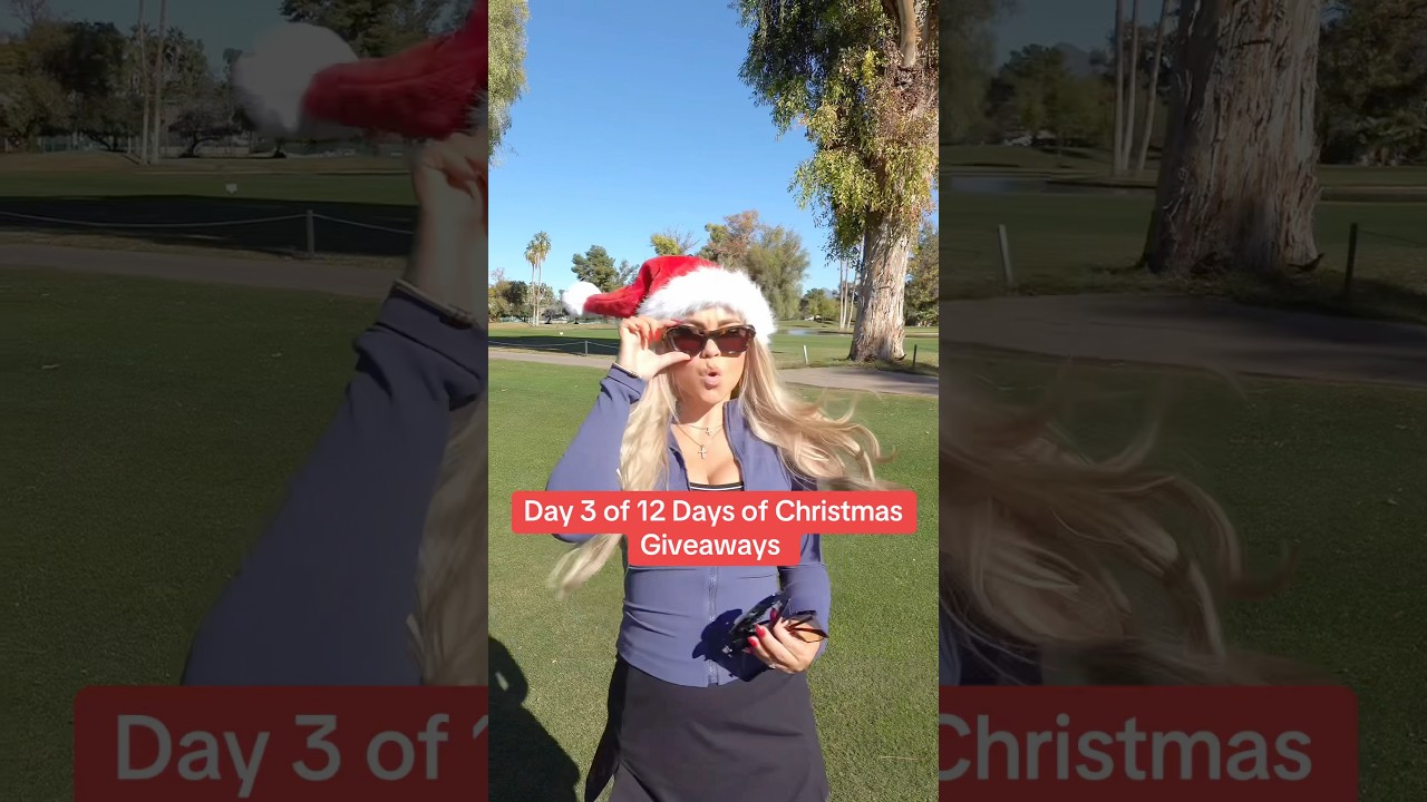 Day 3 of 12 Days of Christmas Giveaways! Go check my IG for details #giveaway #golf Day 3 of 12 Days of Christmas Giveaways! Go check my IG for details #giveaway #golf