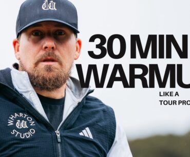 30 Minute Warm Up To Play Your Best Golf (Tour Proven) #golf #pgatour #golftips #golfinstruction