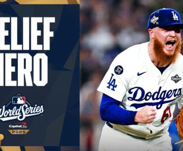 BULLPEN SAVIOR! Will Klein pitches four scoreless innings for the Dodgers! (5 Ks, earns the win!) 🔥