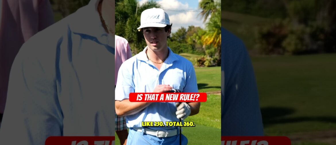 Is that a new rule?!