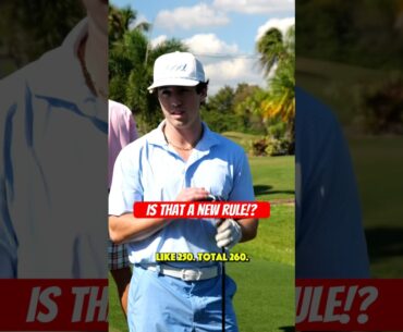 Is that a new rule?!