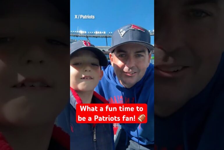 Life is good for Patriots fans 👏