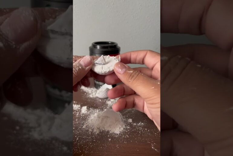 What do you think the powder in this golf ball is?