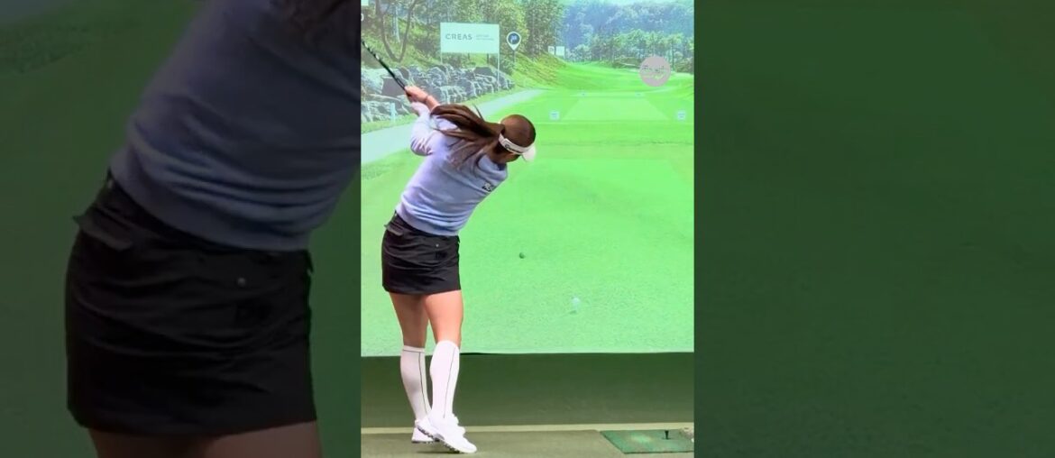 최장타자의 시차적응 샷 😝😅 | LPGA 이동은(Dongeun Lee) #응원릴레이 #이동은2025