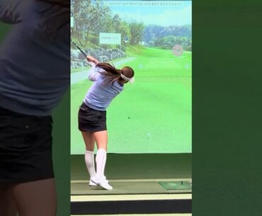 최장타자의 시차적응 샷 😝😅 | LPGA 이동은(Dongeun Lee) #응원릴레이 #이동은2025