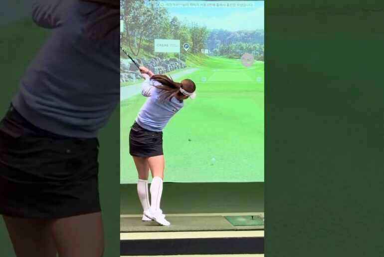 최장타자의 시차적응 샷 😝😅 | LPGA 이동은(Dongeun Lee) #응원릴레이 #이동은2025