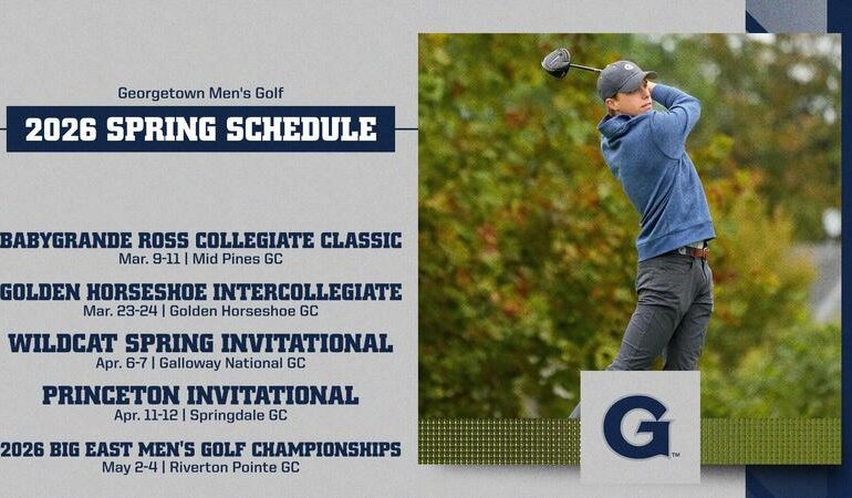 Men’s Golf Announces Spring 2026 Schedule