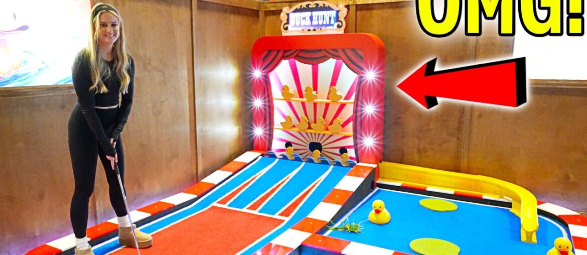 We've Never Seen a Mini Golf Course Like This!