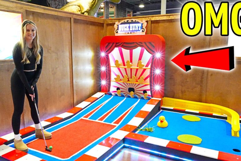 We've Never Seen a Mini Golf Course Like This!