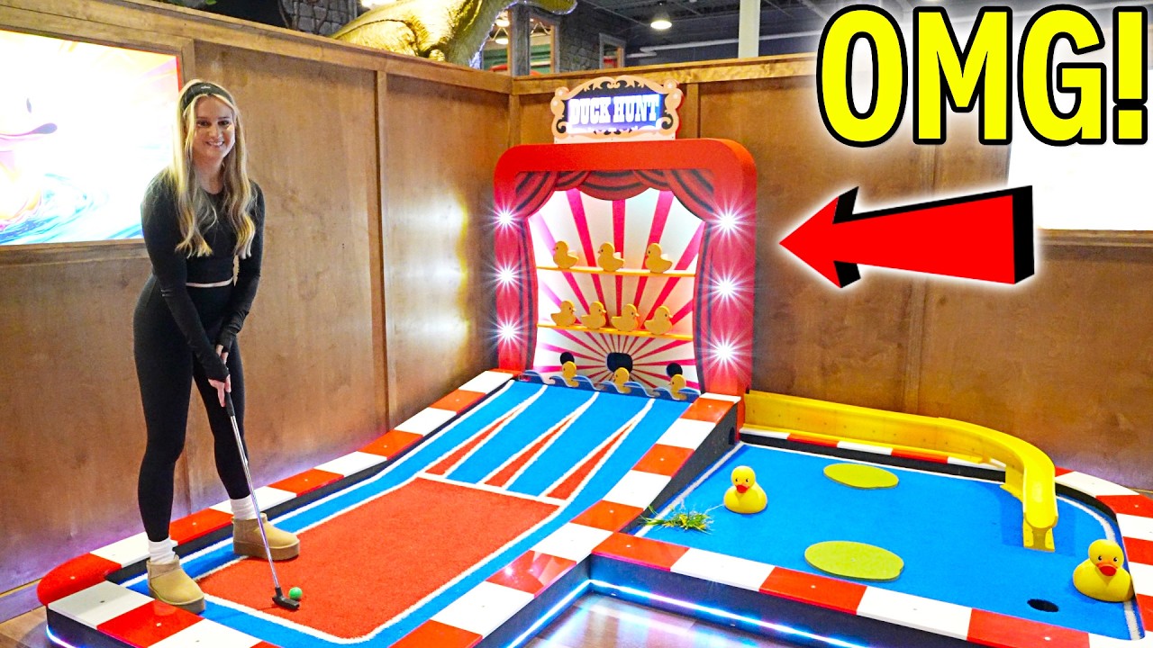 We’ve Never Seen a Mini Golf Course Like This! We've Never Seen a Mini Golf Course Like This!