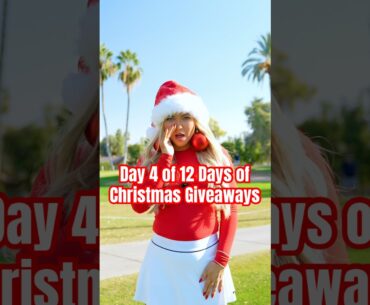 Day 4 of 12 Days of Christmas Giveaways! Go check my IG to enter! #golf #giveaway