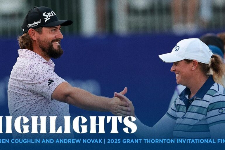 Lauren Coughlin and Andrew Novak Highlights | 2025 Grant Thornton Invitational Final Rd.