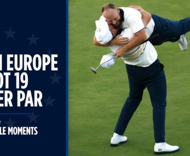 Team Europe Shoot 19 Under Par! | 2025 Ryder Cup
