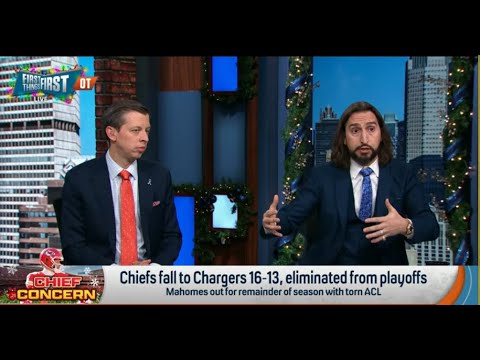 FIRST THINGS FIRST | Nick Wright ANGRY At Justin Herbert PRAISE With Los Angeles Chargers | NFL