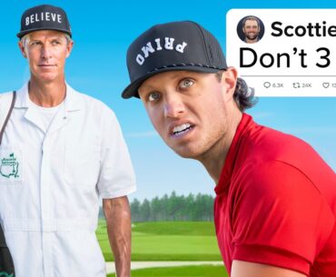 I Hired Scottie Scheffler's Caddie (Crazy Results)