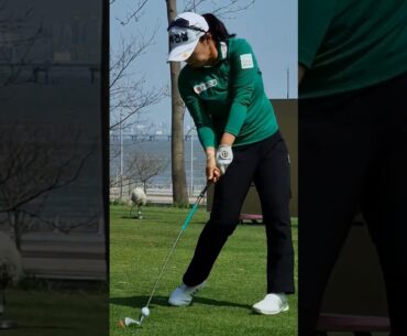 아이언샷의 달인.그린적중률 1위의 김수지프로 아이언 티샷_KLeportsTV #코리아 #레포츠 #Korea #Leports #TV #한국 #KLEPORTSTV #한국레포츠TV