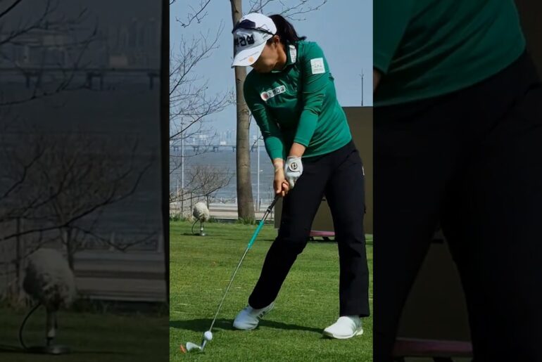 아이언샷의 달인.그린적중률 1위의 김수지프로 아이언 티샷_KLeportsTV #코리아 #레포츠 #Korea #Leports #TV #한국 #KLEPORTSTV #한국레포츠TV