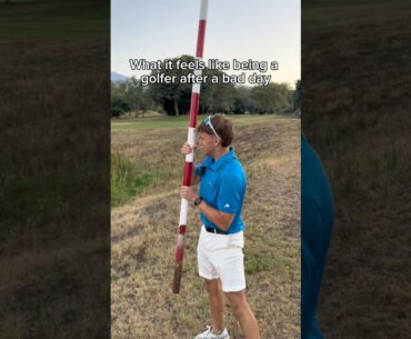 Its tough on the course 😩 #golf #viralshorts #bogeybook
