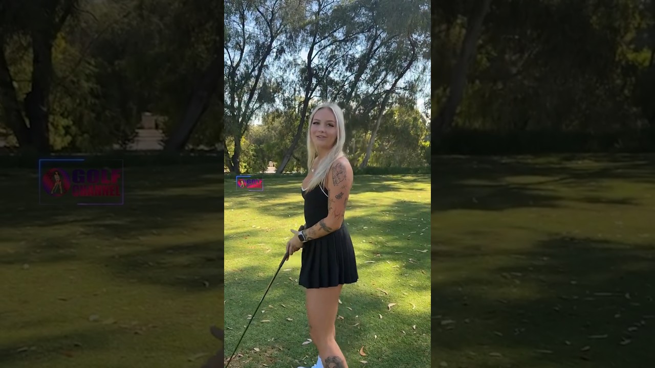 Amazing Golf Swing you need to see | Golf Girl awesome swing | Golf shorts | Gracee Pashley Amazing Golf Swing you need to see | Golf Girl awesome swing | Golf shorts | Gracee Pashley