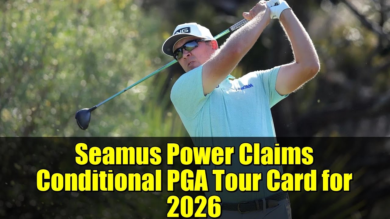 Seamus Power Claims Conditional PGA Tour Card for 2026 | RSM Classic Highlights Seamus Power Claims Conditional PGA Tour Card for 2026 | RSM Classic Highlights