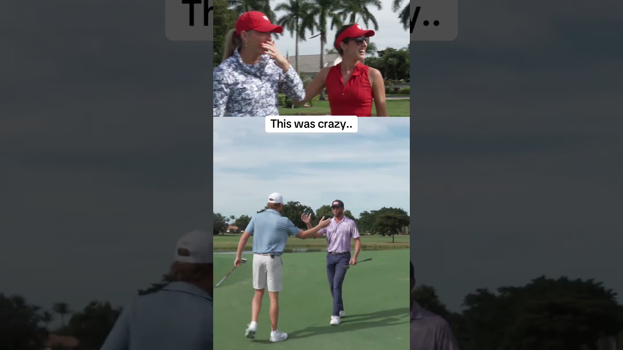 This video is crazy #noobsplaygolf #golfer #golfdomgolf #golfgirlgames #golfswing This video is crazy #noobsplaygolf #golfer #golfdomgolf #golfgirlgames #golfswing