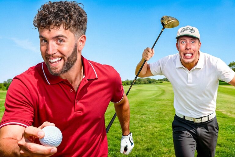 BIG WEDGE STEAL A GOLF SHOT CHALLENGE 2!