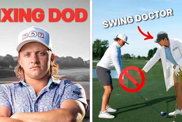 Fixing DOD's Golf Swing | One Simple Change