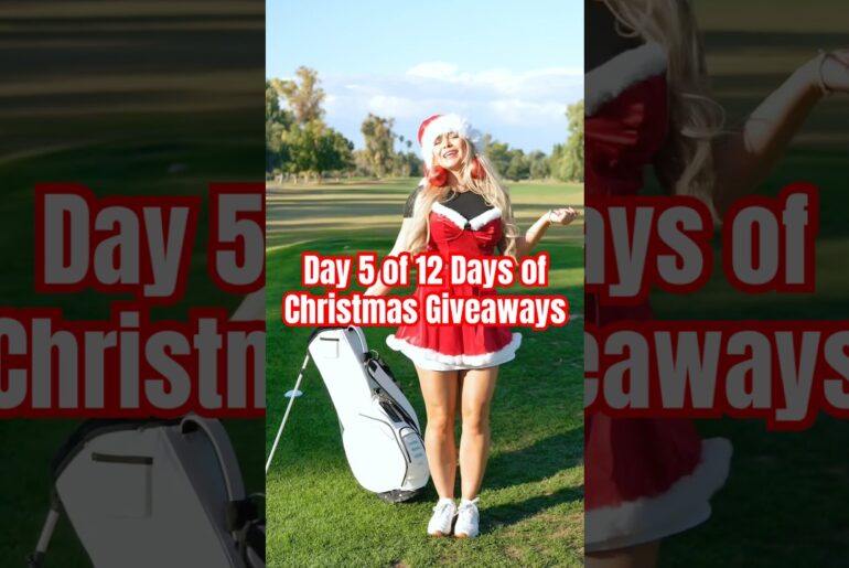 Day 5 of 12 Days of Christmas Giveaways!! Check IG for details! #golf #giveaway